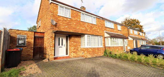 Semi-detached house for sale in Selkirk Grove, Bletchley, Milton Keynes MK3