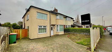 Semi-detached house for sale in Lowood Grove, Lea, Preston, Lancashire PR2