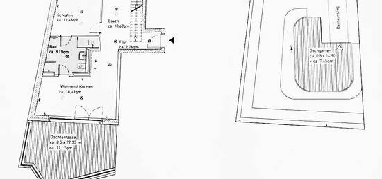 Exklusive Neubau Wohnung mit zwei Dachterrassen Provisionsfrei!