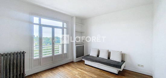 Appartement  à louer, 2 pièces, 1 chambre, 44 m²