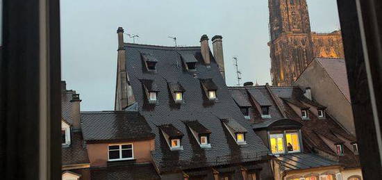 À LOUER : Appartement 2 pièces vue sur la Cathédrale