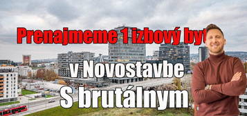 Prenajmeme 1. i.byt v Novostavbe s brutálnym výhľadom , 1 za