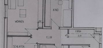 3 ZKB  in Mauerstetten, Kaltmiete 750 Euro zu vermieten