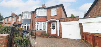 Semi-detached house for sale in Benton Lodge Avenue, Benton, Newcastle Upon Tyne NE7