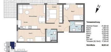 4-Zimmer-Wohnung (EG) in Traumlage von Garmisch-Partenkirchen mit Garten und Stellplatz (NEUBAU)