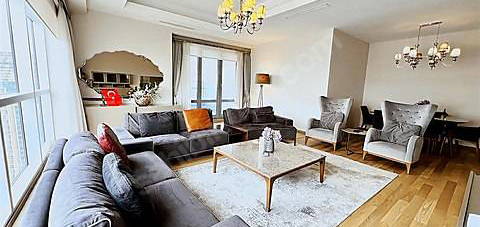 AĞAOĞLU MASLAK 1453'TE SATILIK 3+1 LOFT ŞAHANE KÖPRÜ MANZ-BOŞŞ