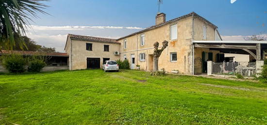 Maison 4 chambres + terrain à bâtir + séchoir réhabilitable