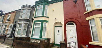 Terraced house to rent in Gilroy Road, Liverpool L6