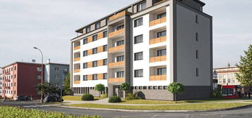 Prodej bytu Residence Sova, 1. NP, 2+kk, 41,71 m2, Lidická, Ostrov