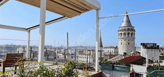 Luxury Penthouse with Galata Tower and Bosphorus View