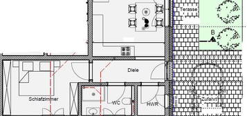 Erstbezug mit Terrasse : Exklusive 2-Raum-EG-Wohnung mit gehobener Innenausstattung in Geilenkirchen