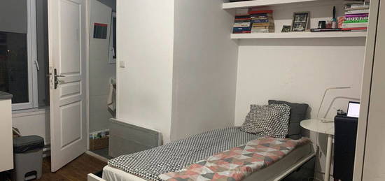 Logement meublé 15 m2 , PARIS 19, métro 7 Crimée