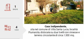 Casa indipendente su 2 livelli+terreno