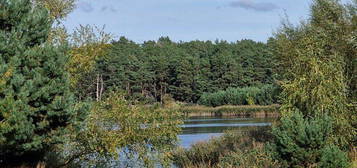 Wochenendgrundstück groß ruhig 1. Reihe zum See Bungalow