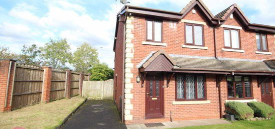 Semi-detached house for sale in Porritt Close, Bamford, Rochdale OL11