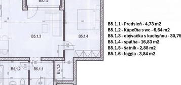 Na predaj 2-izbový byt + garáž na sídl. Panónsky háj v Dunajskej Strede