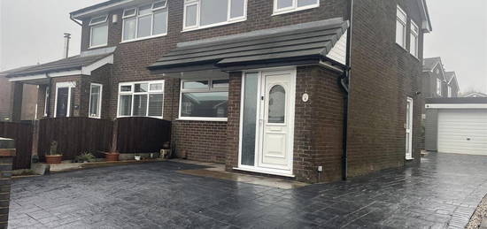 Semi-detached house to rent in Priestwood Avenue, Oldham OL4