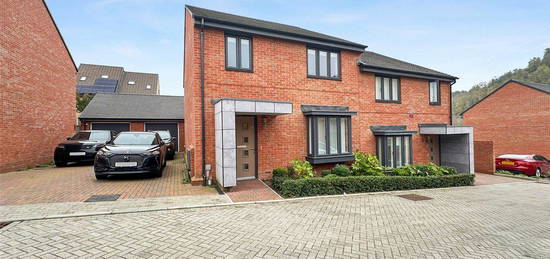 Semi-detached house for sale in Lancaster Close, Castle Hill, Ebbsfleet Valley, Swanscombe DA10