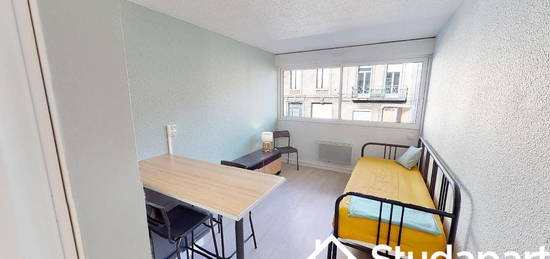 Studio meublée  à louer, 1 pièce, 16 m², Étage 1/–