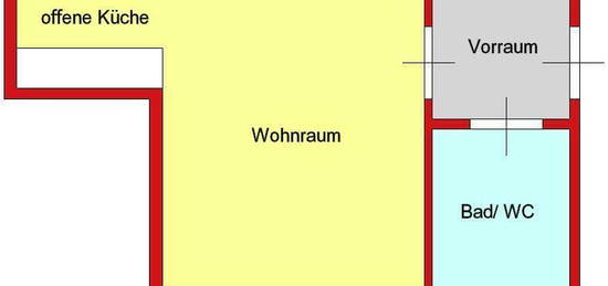 Provisionsfrei: günstige Garcionerre nähe Dietrichsteinplatz/Zentrum