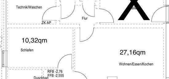 Einliegerwohnung zu vermieten ab 01.02.2025