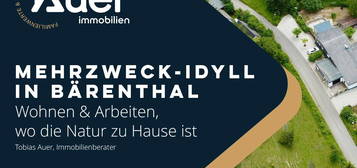 Mehrzweck-Idyll in Bärenthal - Wohnen & Arbeiten, wo die Natur zu Hause ist