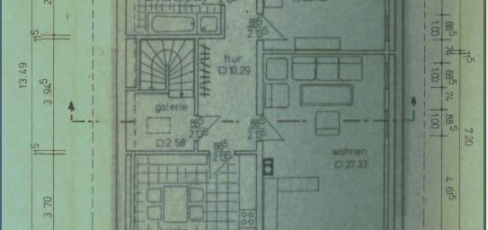 Moderne, helle 3-Zimmer-Wohnung mit EBK, Balkon in zentraler Lage zu vermieten