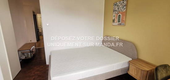 Appartement meublé  à louer, 4 pièces, 3 chambres, 59 m²