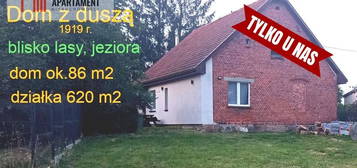 Dom 85 M2/620 M2 Lasy,Jeziora Więcbork-okolica!