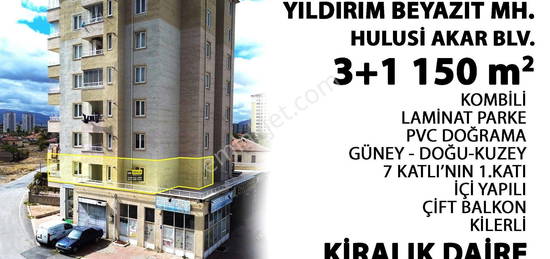 BUF GAYRMENKUL'DEN  YILDIRIM BEYAZIT'TA 3+1  YAPILI TRAMVAY N KRALIK KOMBL DARE