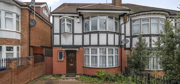 Semi-detached house to rent in London, Null N3