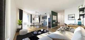 Appartement à vendre, 2 pièces, 1 chambre, 40 m²