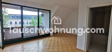 Tauschwohnung: Maisonette Altlindenau am Palm Garten gegen 4 Raum +