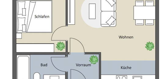 2-Zimmer Wohnung in 1140 Wien zu vermieten!