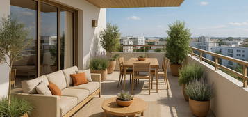 Appartement neuf  à vendre, 3 pièces, 2 chambres, 66 m²