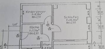 3-Raum-Wohnung mit Balkon im Altbau in Arnstadt zu vermieten