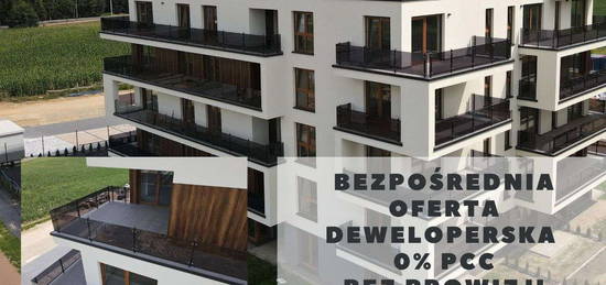 Narożny Apartament 77m2, 4 pokoje + Balkon 29m2