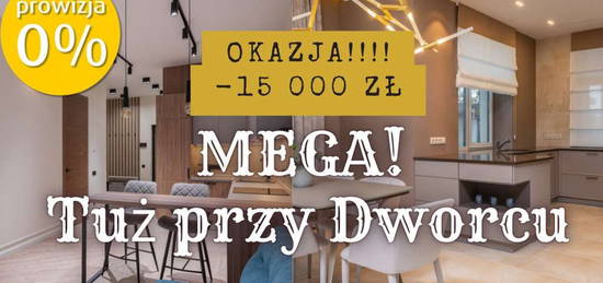 Tuż przy Dworcu✨z BALKONEM✨pod INWESTYCJE✨ENG✨-15K