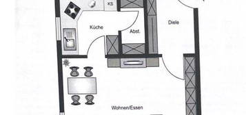 2,5 Zimmer Erdgeschoss Wohnung