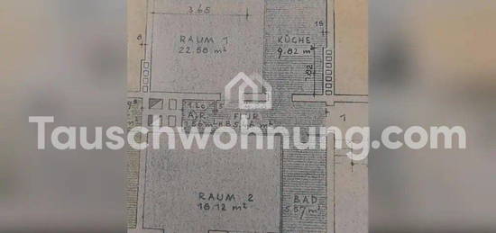 [TAUSCHWOHNUNG] Sonnige 2 Z.-Whg gegen 1-2 Z.-Whg