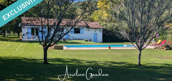 Charmante Maison de Plain-Pied avec Grand Terrain et Piscine