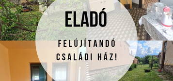 Eladó felújítandó családi ház Tormásligeten