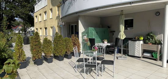 2-Raum-Wohnung mit großer Terrasse