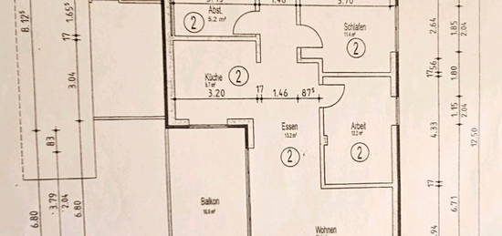 3-Zimmer Wohnung im Zentrum von Diepholz