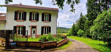 SAINT-MICHEL-SUR-MEURTHE : Au calme, dans une impasse, maison en parfait état avec 2 chambres