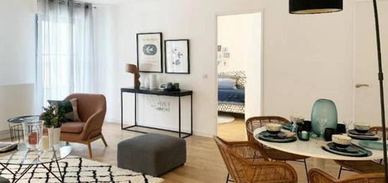 Appartement  à vendre, 2 pièces, 1 chambre, 44 m²