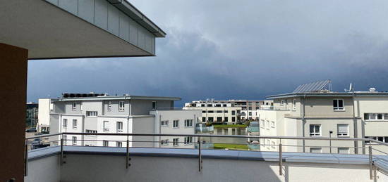 Moderne Penthouse-Wohnung (3ZKB) zentral in Petersberg