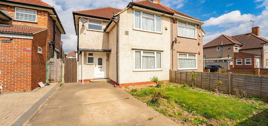 Semi-detached house to rent in Summerhouse Avenue, Heston, Hounslow TW5