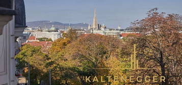 Blick auf den Stephansdom: Exklusive, frisch sanierte Stadtwohnung beim Schloss Belvedere