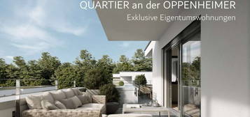 NEU! QUARTIER an der OPPENHEIMER - Exquisite Penthaus-Wohnung mit Dachterrasse im Herzen Nieder-Olms